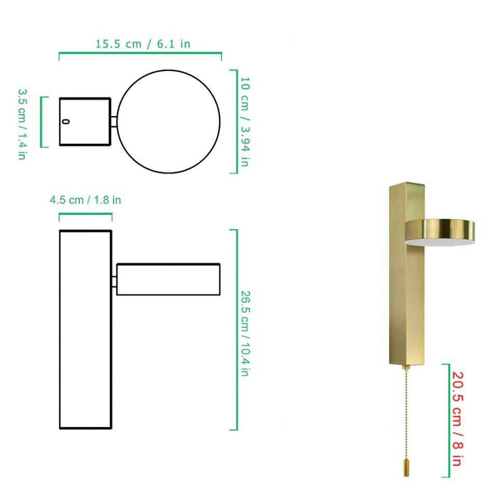 Lif - 350° Modern Wall Sconces  BO-HA