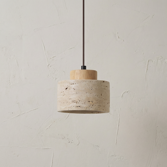 Vidar - Modern Stone Pendant Light Fixture BO-HA Light Short