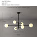 Arvidur Ball Led Hanging Pendant Lights  BO-HA 6 lights-B White light 