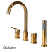 Katen - Modern Bathtub Faucet Deck Mount Tub Faucet  BO-HA Gold  