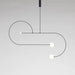 Torborg Minimalist Bedroom Bedside Led Chandelier Light  BO-HA   