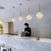 Runa LED Chandelier Glass Pendant Lights  BO-HA   