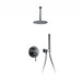 Sanna - Wall Mounted Bathroom Shower Set  BO-HA Gun Metal 8 inch 