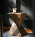 Axel - Modern Geometry Side Table  BO-HA   