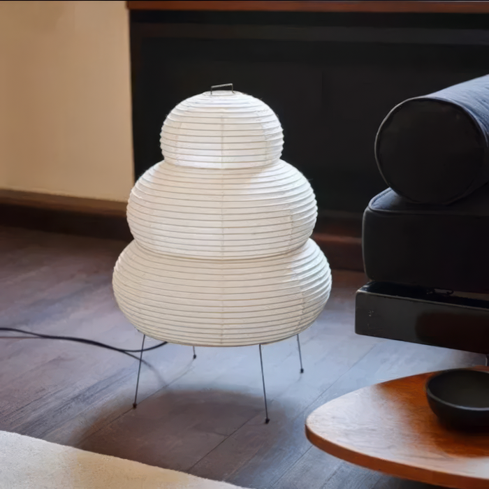 Aili – Wabi-Sabi Rice Paper LED Table Lamp