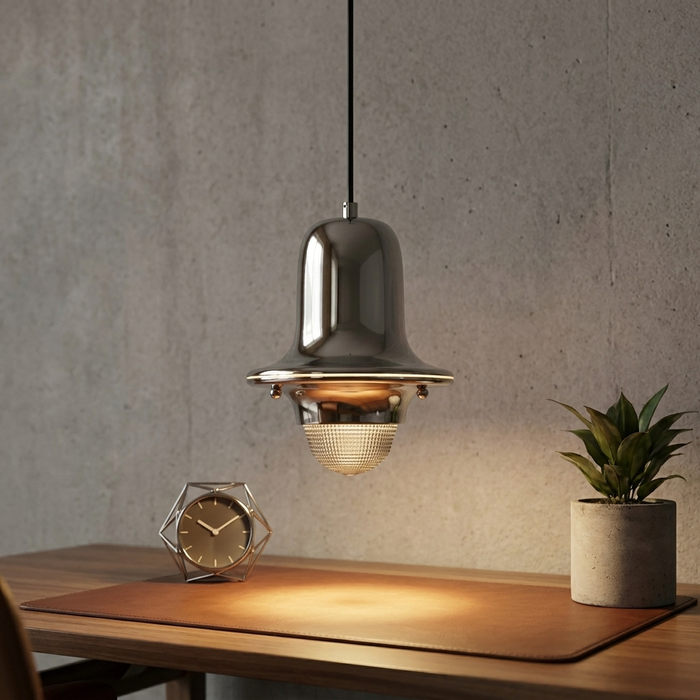 Sten – Contemporary Bauhaus Metal Pendant Light BO-HA