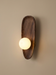 Bjork – Nordic Wood & Glass Wall Sconce BO-HA