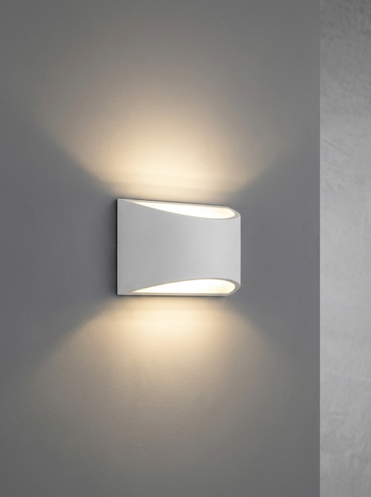 Kaia – Plaster Japandi Up & Down Wall Sconce BO-HA