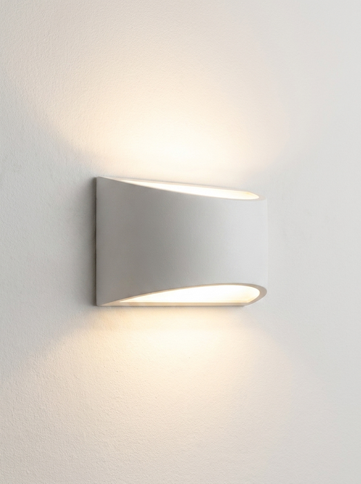 Kaia – Plaster Japandi Up & Down Wall Sconce BO-HA