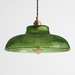 Mossa – Nordic Ribbed Glass Café Pendant Light BO-HA Green Glass