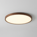 Aske – Nordic Ultra-Thin Wood Ceiling Light BO-HA Walnut · 30 cm