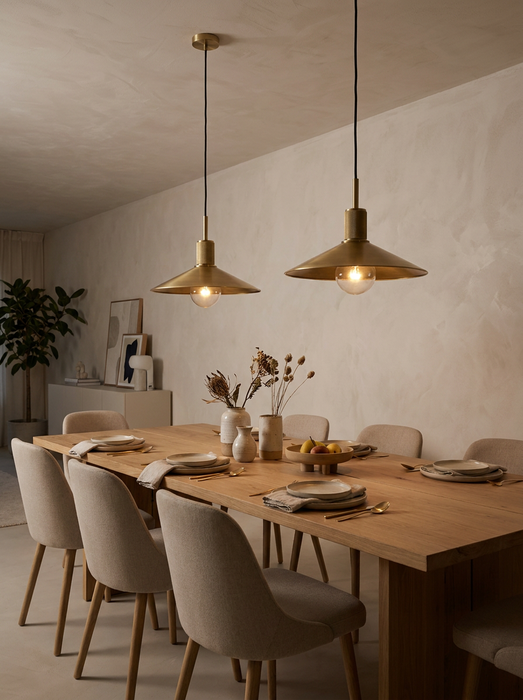Falk – Brass Cone Pendant Light BO-HA