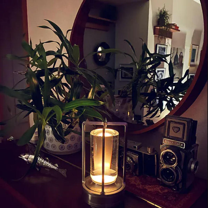 Arkyn - Nordic Rechargeable Table Lamp — customer photo by Jane R.