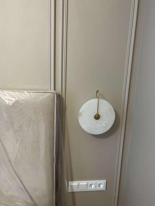 Mildri - Modern Marble Lamp Wall LED Lights — customer photo by Brian T.