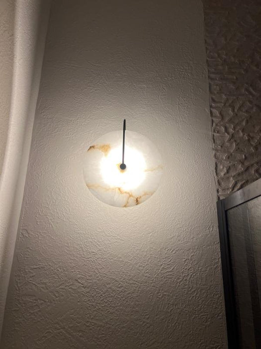 Mildri - Modern Marble Lamp Wall LED Lights — customer photo by Emily T.