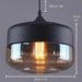 Aada - Modern Nordic Kitchen Pendant Lighting  BO-HA Oval - Black & Clear  