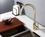 Sela - Gold Kitchen Faucet With Sprayer  BO-HA   