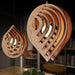 Elsa - Modern Wood Hanging Lights For Bedroom  BO-HA   