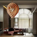 Elsa - Modern Wood Hanging Lights For Bedroom  BO-HA   