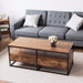 Helmi - Wood Coffee Table with Storage  BO-HA   