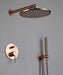 Safie - Wall Mounted Rain Shower Head Set  BO-HA   