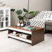 Birger - Wood Coffee Table with Storage  BO-HA   