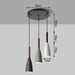 Vilde - Nordic Minimalist Kitchen Island Lighting  BO-HA 3 Heads - Round White Light Bulb 