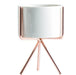Ida - Ceramic Flower Planters with Modern Stand  BO-HA S Rose Gold Without hole 